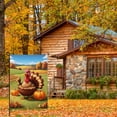thumbnail image 3 of Versatile Cute Hello Thanksgiving Day Large Garden Flag Deco for Porch Balcony 28x40 Inches Durable Double Side Outdoor Garden Flag Washable Happy Thanskgiving Garden Flag for Outdoor, 3 of 6