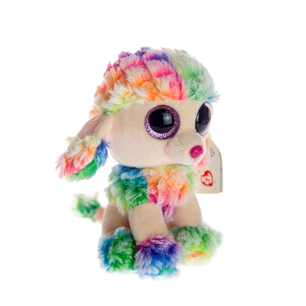 Muñeco de peluche colorido caniche de 20 cm