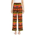 thumbnail image 4 of Disney Women's and Women's Plus Size Stitch Plush Sleep Pants, Sizes XS-3X, 4 of 6