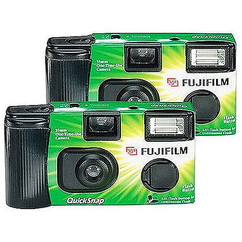 Fujifilm Flash 400 Single-Use Camera With Flash (2 Pack) - Walmart.com