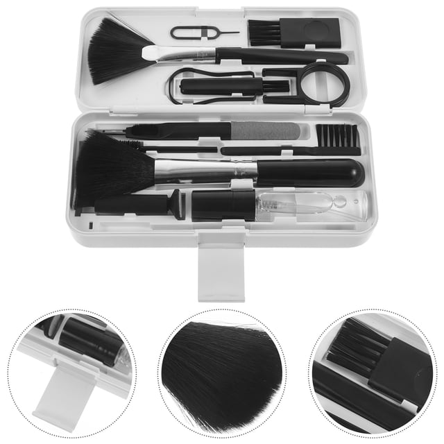 FUTUREORYY Laptop Cleaning Kit Headphone Cleaning Tools Assorted Color for Dust Removal 1 Set