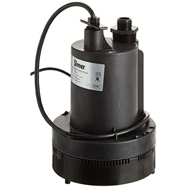 Simer 2355 1/3 HP Submersible Pompe Utilitaire