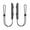 Black, variant on Wrist Strap for Switch Joycon – 2 Pack Lanyard Replacement Parts Accessories for Joy Con Joy-Con Controller