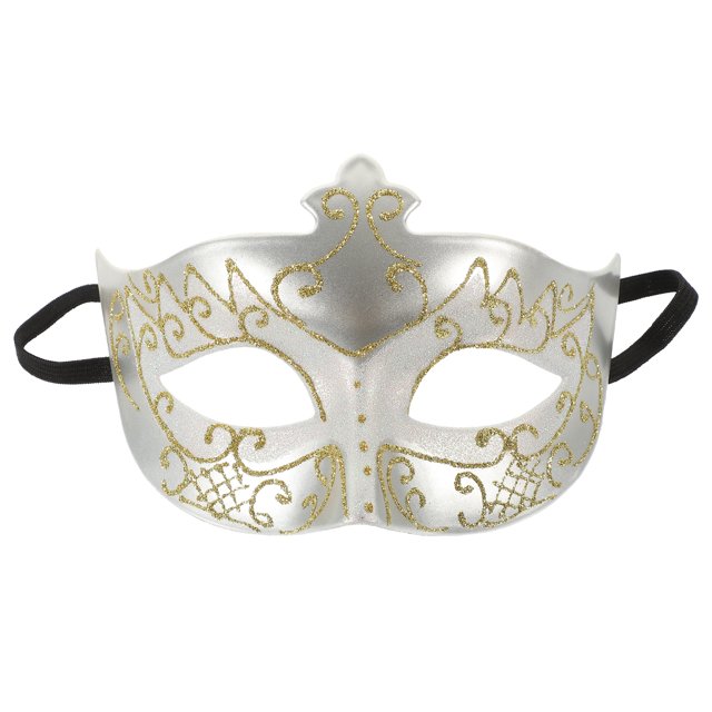KAKOWELY Máscara de fiesta de mascarada, máscara de cosplay de Halloween para hombre, máscara ligera de plástico de media cara