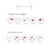 thumbnail image 5 of Almond Diagonal Gold Line Lotus Root Pink Use Nail Ormromra HMHZ1789, 5 of 8