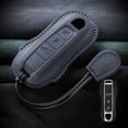 thumbnail image 1 of Housse de Protection pour Clé de Voiture en Cuir Suédé pour Porsche Cayenne Panama 911, 1 of 9