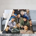 thumbnail image 2 of Blanket Jensen Ackles Soft and Comfortable Wool Fleece Throw Blankets for Sofa Office car Camping Yoga Travel Home Decoration Cozy Plush Beach Blanket Gift 80"x60", 2 of 7