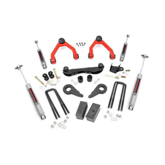 Rough Country 2-3" Lift Kit for 1988-1998 Chevy/GMC K1500 Truck/SUV - 16530RED