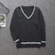 thumbnail image 5 of Suéter nuevo 2024 Slytherin Ravenclaw Hufflepuff Suéter de manga larga Cuello en V Ropa de uso diario unisex que combina con todo Disfraces de cosplay, 5 of 5