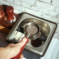 thumbnail image 5 of Stainless Steel Espresso spray easy to Grounds Dump Bin for Barista Household Tools , .9x17.4x10.4cm .9x17.4x10.4cm, 5 of 7