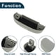 thumbnail image 5 of Estuche para gafas de sol de automóvil Unique Bargains para Ford Puma MK2 ST Line X 2020-2025, soporte para gafas de sol ABS gris, 1 juego, 5 of 7