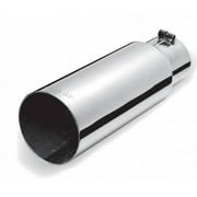 Stainless Single Wall Straight Exhaust Tip