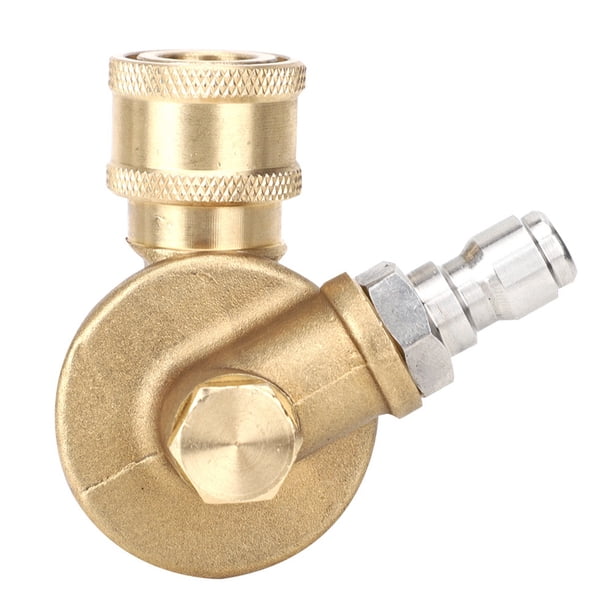 Boquilla de pulverización para hidrolavadora de alta presión, 7 niveles, ajustable a 240°, punta de boquilla, conector rápido de 1/4 de pulgada