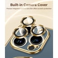 thumbnail image 5 of for Phone 14 Pro Max Case with Magnetic Ring Stand,[Compatible with Magnetic][Full Camera Protection] Shockproof Protective Non-Slip Sturdy Kickstand for Phone 14 ProMax Case 6.7'' Grey Green, 5 of 13