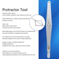 thumbnail image 4 of Protractor Tool, Wear- Adjustable Corner Angle Finder, Square Angle Finder Stone for Brick, 4 of 8