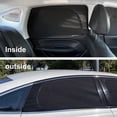 thumbnail image 4 of Car Window Shades for Baby - (4 Pack) | 39.3"x31.4" Car Side Window Sun Shade - Anti Glare, Heat & UV Protection, 4 of 8
