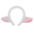 thumbnail image 1 of ColoMX Linda diadema de cordero diadema de peluche tocado de animales orejas de oveja para cabello, 1 of 6