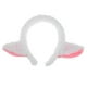 thumbnail image 1 of ColoMX Linda diadema de cordero diadema de peluche tocado de animales orejas de oveja para cabello, 1 of 6