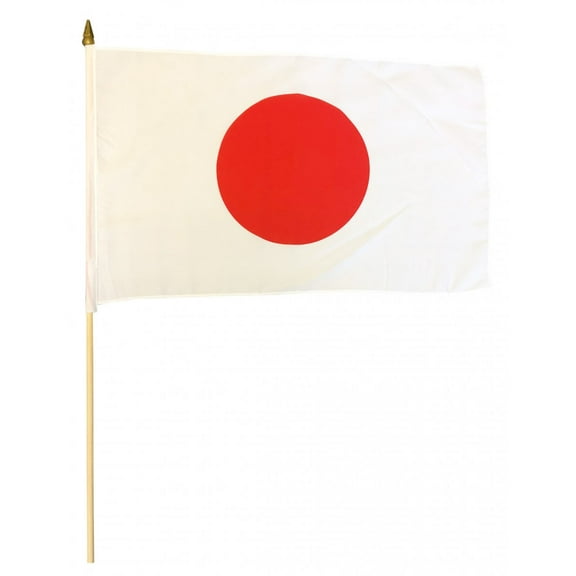 Japan - 12"x18" Stick Flag