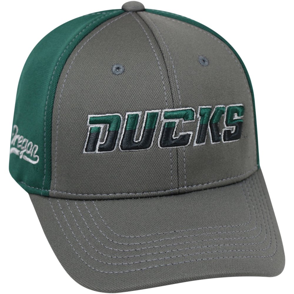 University Of Oregon Ducks Grey Two Tone Baseball Cap
