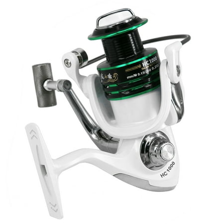 Spinning Reels Fishing Spinning Reel with Interchangeable Collapsible Left  and Right Handle 