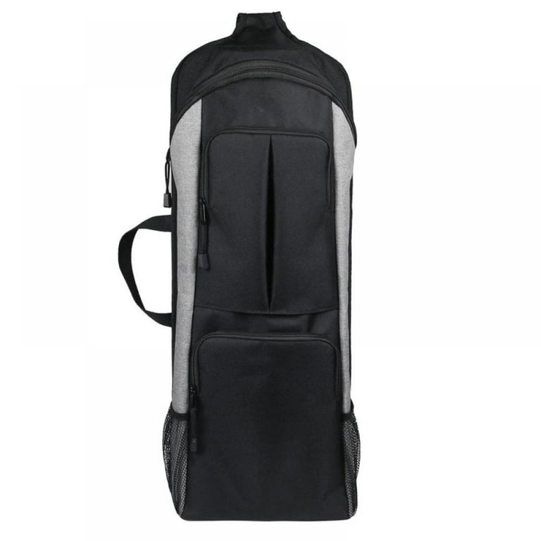 DABOOM Yoga Mat Holder Carrier, Yoga Backpack Large Pockets & Water Bottle  Holders | Full Zip Yoga Mat Carrying Bag for Women Men Gym Sport Travel