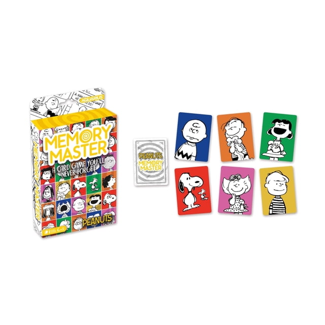 Juego de cartas AQUARIUS Peanuts 75th Memory Master Family Party