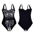 thumbnail image 4 of WXLWZYWL Swimsuit Plus Size Women's able And Camisole Neckline Backless Swimsuit, 4 of 6