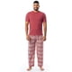 thumbnail image 1 of Set de Pijama IZOD para Hombre con Camiseta de Manga Corta y Pantalones, 1 of 5
