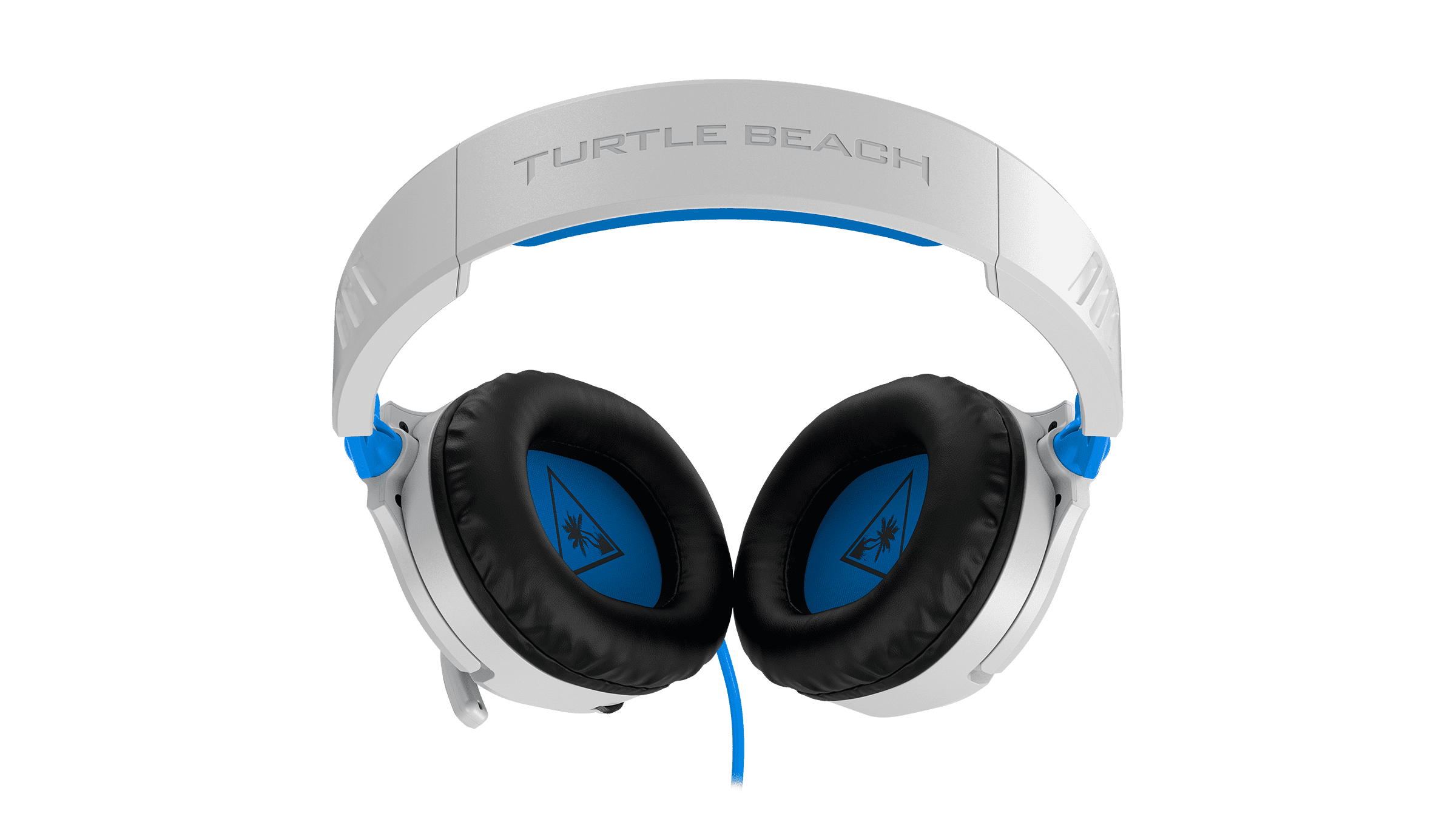 Turtle Beach Recon 70 Wired Gaming Headset for PlayStation 4/5, White/Blue