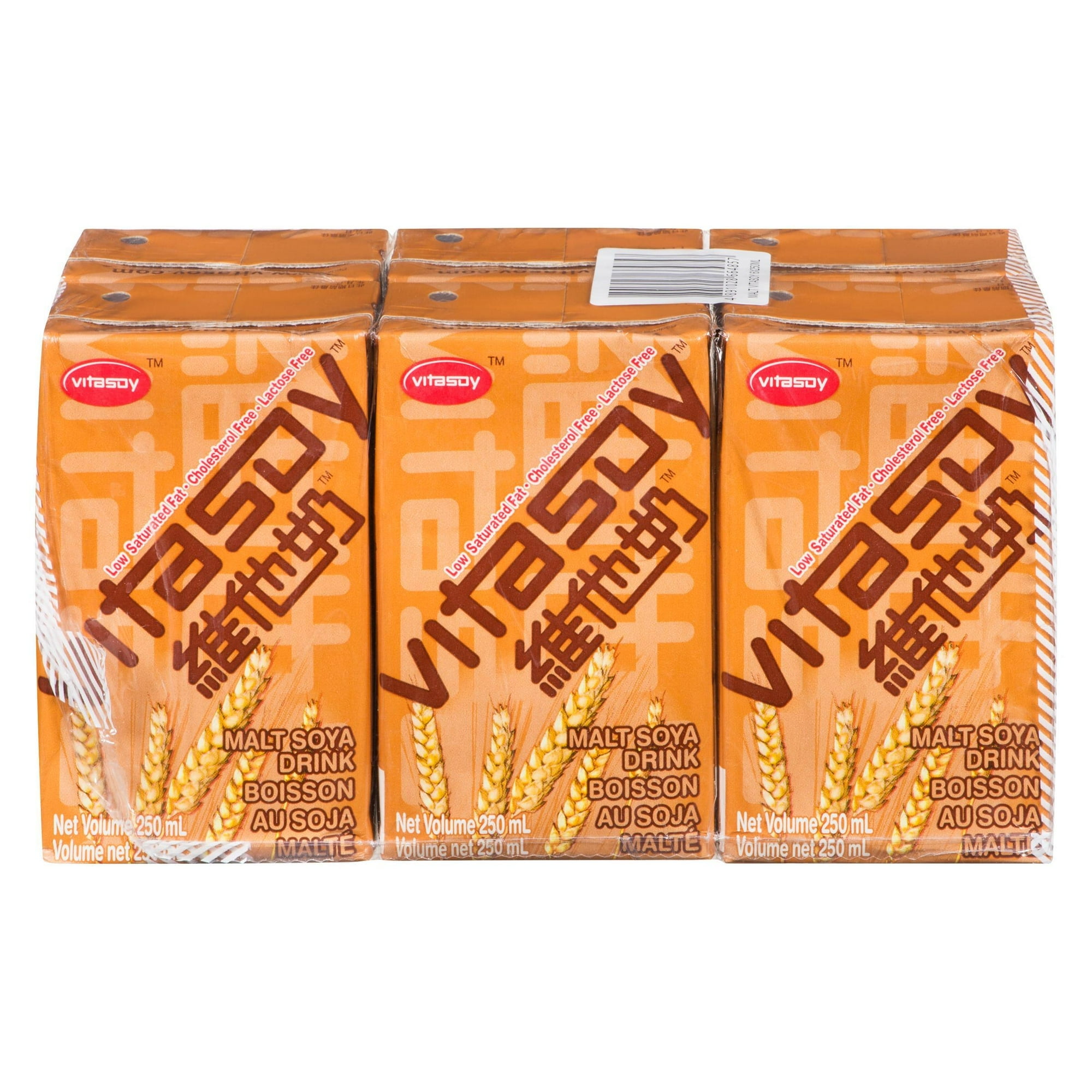 Vitasoy Malt Drink, 6 x 250 ml