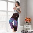 thumbnail image 5 of Salouo Wings Of A Butterfly Print Women's Pajama Pants Casual Loose Sweatpants PJs Flowy Pants Drawstring Palazzo for Women Wide Leg Pants Lounge Pajama -X-Large, 5 of 8