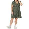 thumbnail image 1 of walmart Essentiels Femmes Robe Cache-Cœur Grande Taille_dnu, 1 of 6