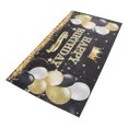 thumbnail image 2 of Suministros de decoración de fiesta de cumpleaños, pancarta de fondo de feliz cumpleaños, póster de letrero negro y dorado, globos grandes con purpurina, decoración de fiesta de cumpleaños, 2 of 14