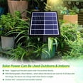 thumbnail image 4 of Solar Solar Automatic Watering System IP67 Water Resistant Solar Automatic Drip Irrigation Kit System with Anti Siphoning, 4 of 7