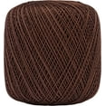 thumbnail image 2 of Aunt Lydia's Classic Crochet Thread Size 10-Fudge Brown, 2 of 6