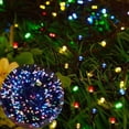 thumbnail image 3 of Morttic 33FT 100 LEDs String Lights,Black Wire Waterproof Fairy Lights 8 Modes ,Plug in Xmas Lights for Home, Garden, Wedding, Party, Christmas Decoration Indoor Outdoor,Multicolor, 3 of 7