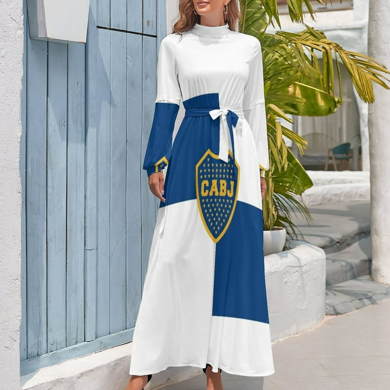 BOCA JUNIORS Long Dress Aesthetic clothing long dress women - Walmart.com