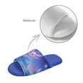 thumbnail image 4 of FUIALDOLG Axolotl Dolphin Print Slippers for Women Memory Foam House Bedroom Open Toe Slide Slipper Shoes Comfy Trendy Gift Slippers, Size 7.5-8.5, 4 of 7