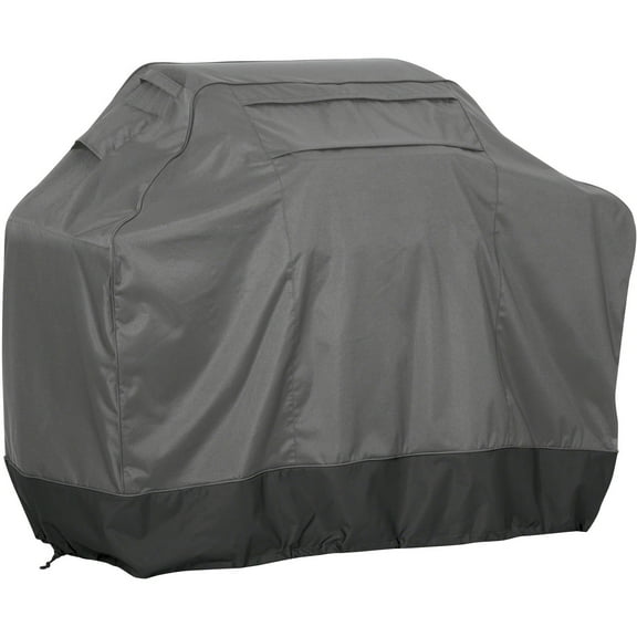 Classic Accessories Hickory Water-Resistant 64 Inch BBQ Grill Cover in Brown