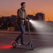 Electric Scooter for Adults, Youth & Big Kids – 19 MPH, 19 Miles Range, Foldable E Scooter with App Control, Dual Braking & Lights, Lightweight Commuting Scooter