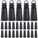 thumbnail image 2 of Detachable Zipper Heads for Repairing Black PU and Alloy Zipper Pullers for Bags Clothes Luggage 25pcs, 2 of 4