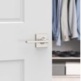 thumbnail image 2 of Poignée de Porte Mate Réversible Demi-Levier Factice Ne Se Retourne Pas Poignées de Porte Intérieures pour Porte de Garde-Robe Placard et Portes Françaises Poignée d'Armoire/poignées d'Armoire Déco Maison Moderne, 2 of 9