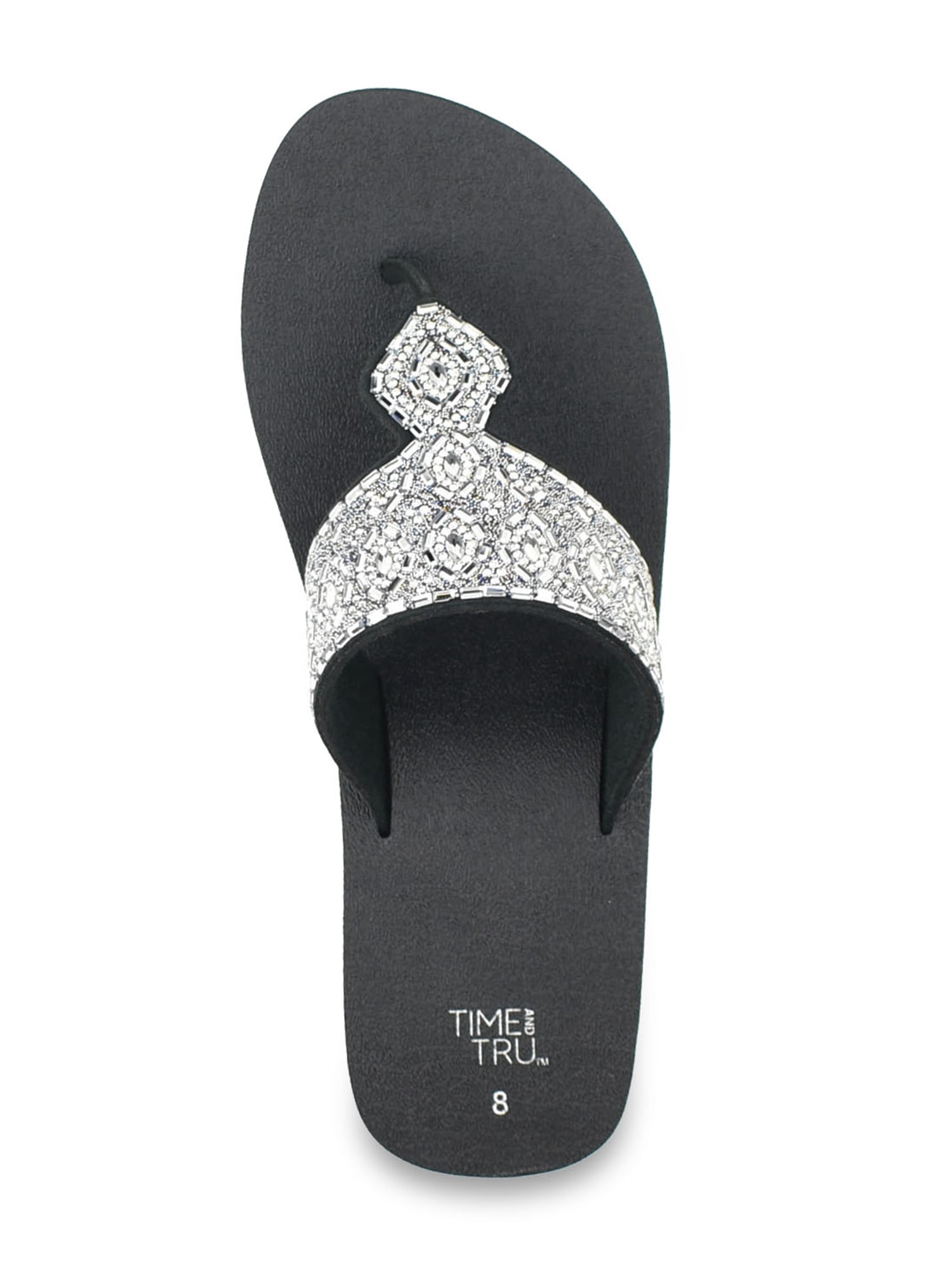 Time and Tru Women's Lifestyle Wedge Sandal