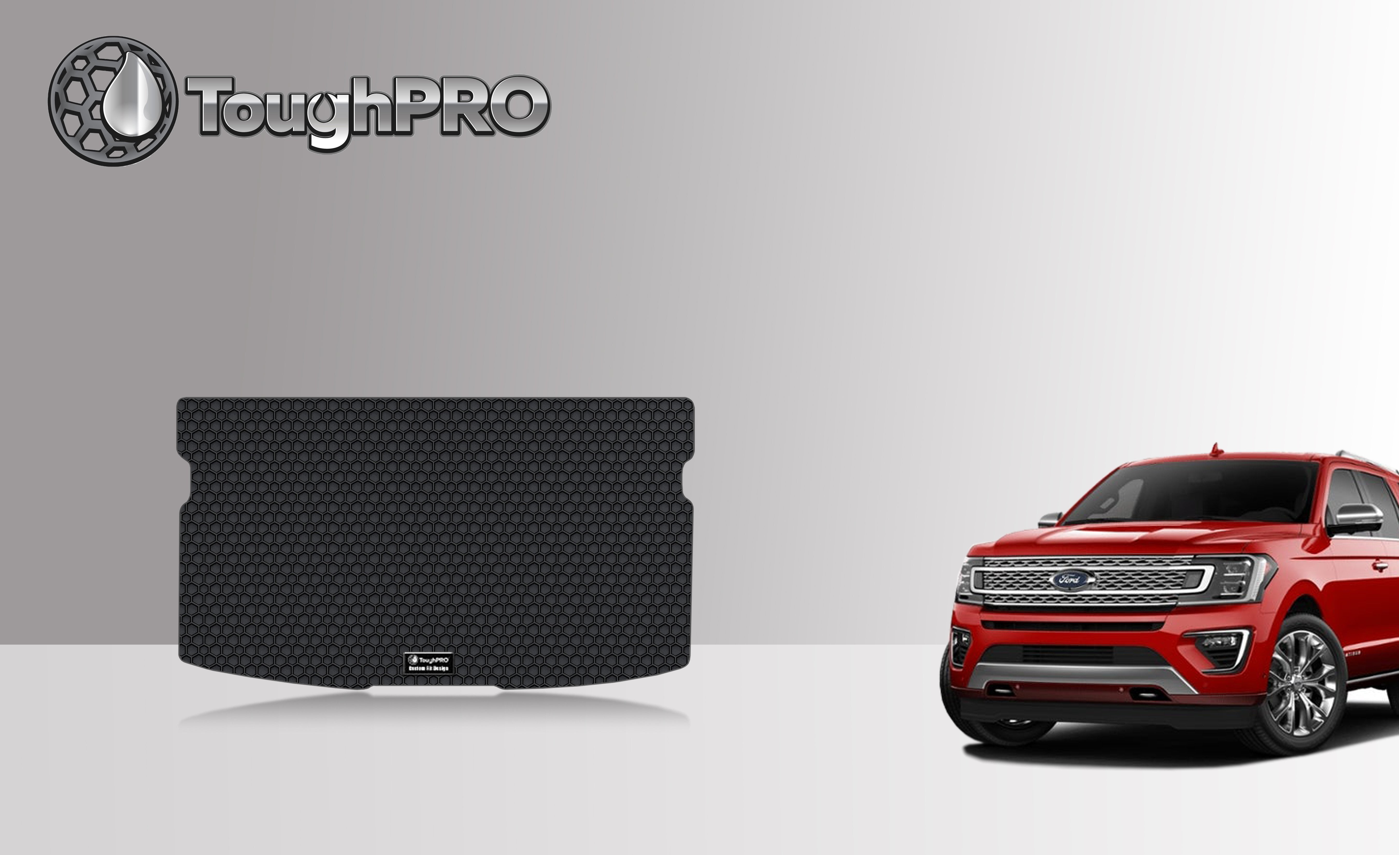 ToughPRO Cargo Mat Compatible with 2020 Ford Expedition Max (3rd Row Up