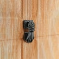 thumbnail image 2 of Renovators Supply Door Knockers for Front Door 4" Cast Iron Hand Shaped Door Knocker w/Screws, 2 of 8