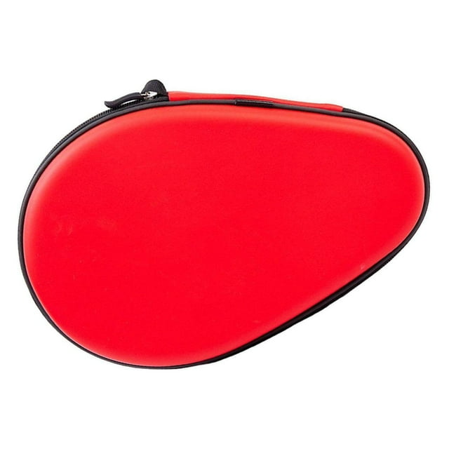 Multifunction Table Tennis Racket Case Pong Case Outdoor Reusable Durable for Outdoor Training Red