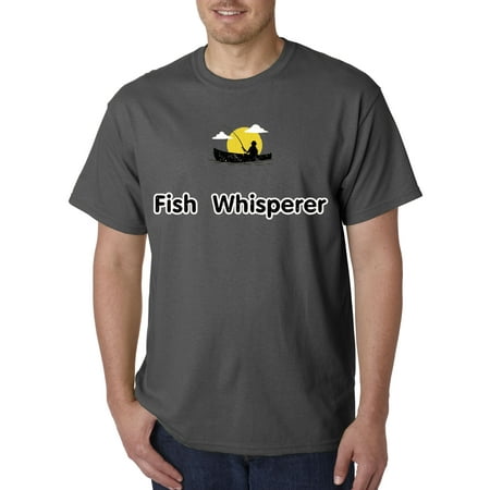 034 - Unisex T-Shirt Fish Whisperer Fishing Boat