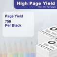 thumbnail image 3 of (1-Black) LC203 Ink Cartridge Replacement for Brother MFC-J880DW Printers, 3 of 5