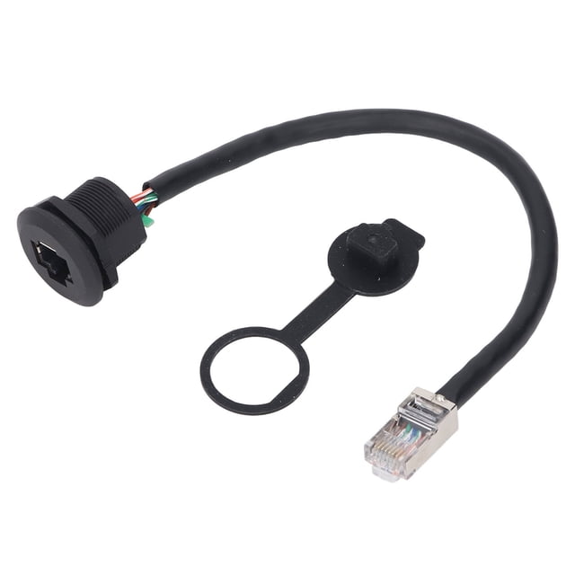 Cable de Montaje Frontal SocADor de Avióna Femenina, Conector de Avión de 8 Pines Cable de cable Retardante Buena Compatibilidad Fácil Instalacia para PC